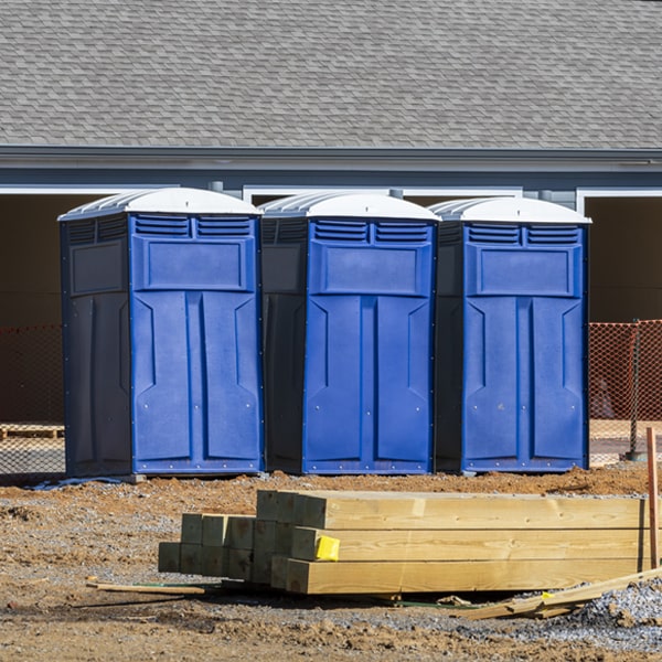 are there different sizes of portable toilets available for rent in Savanna IL